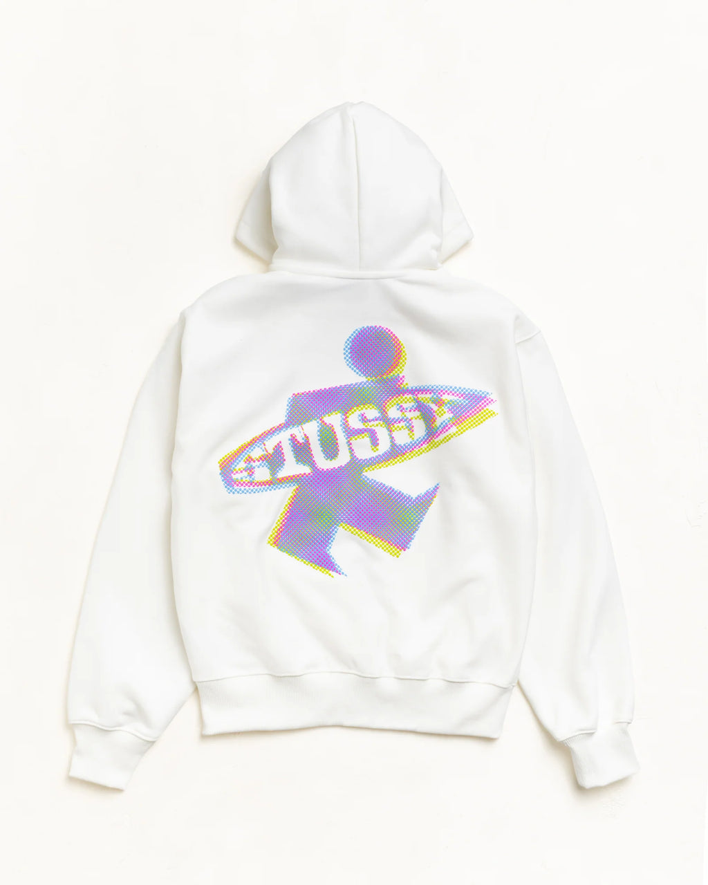 DOT SURF PUFF PRINT ZIP HOODIE
