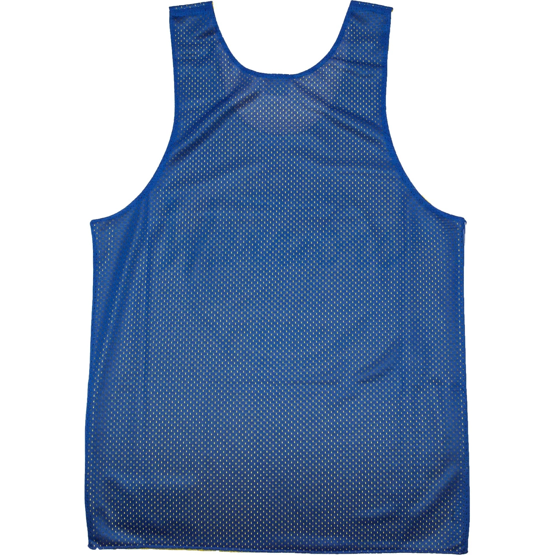 Golden State Warriors NBA Reversible Mesh Mens Jersey Blue Gold