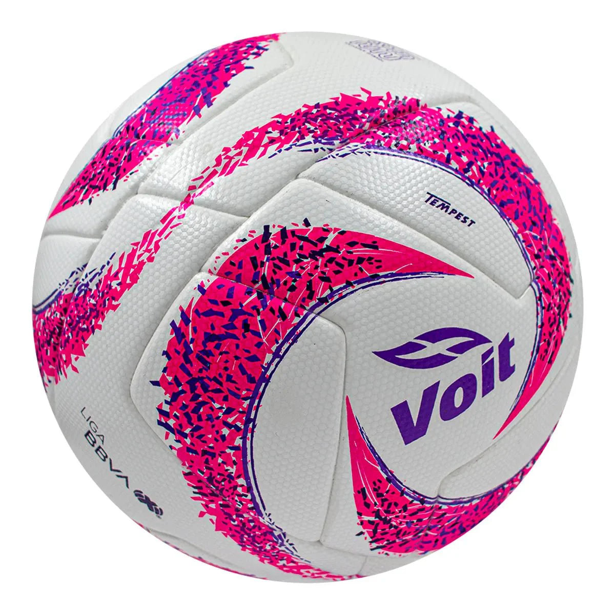Voit Tempest Liga MX Pink Apertura 23 Soccer Ball White Pink