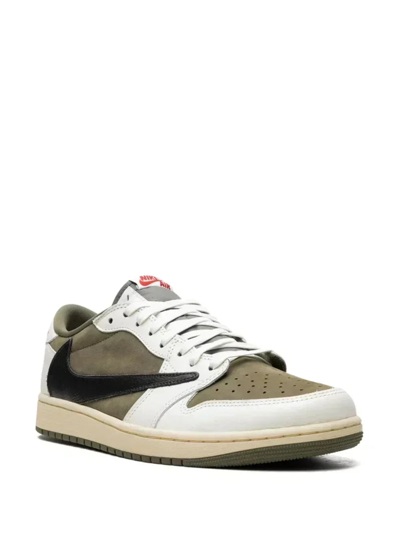 Nike Air Jordan 1 x Travis Scott Olive Sneakers