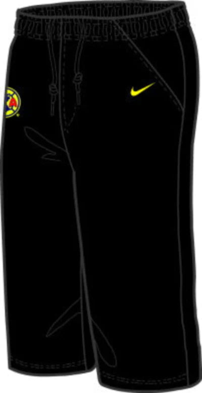 Nike Club America 3 4 Woven Pants Black