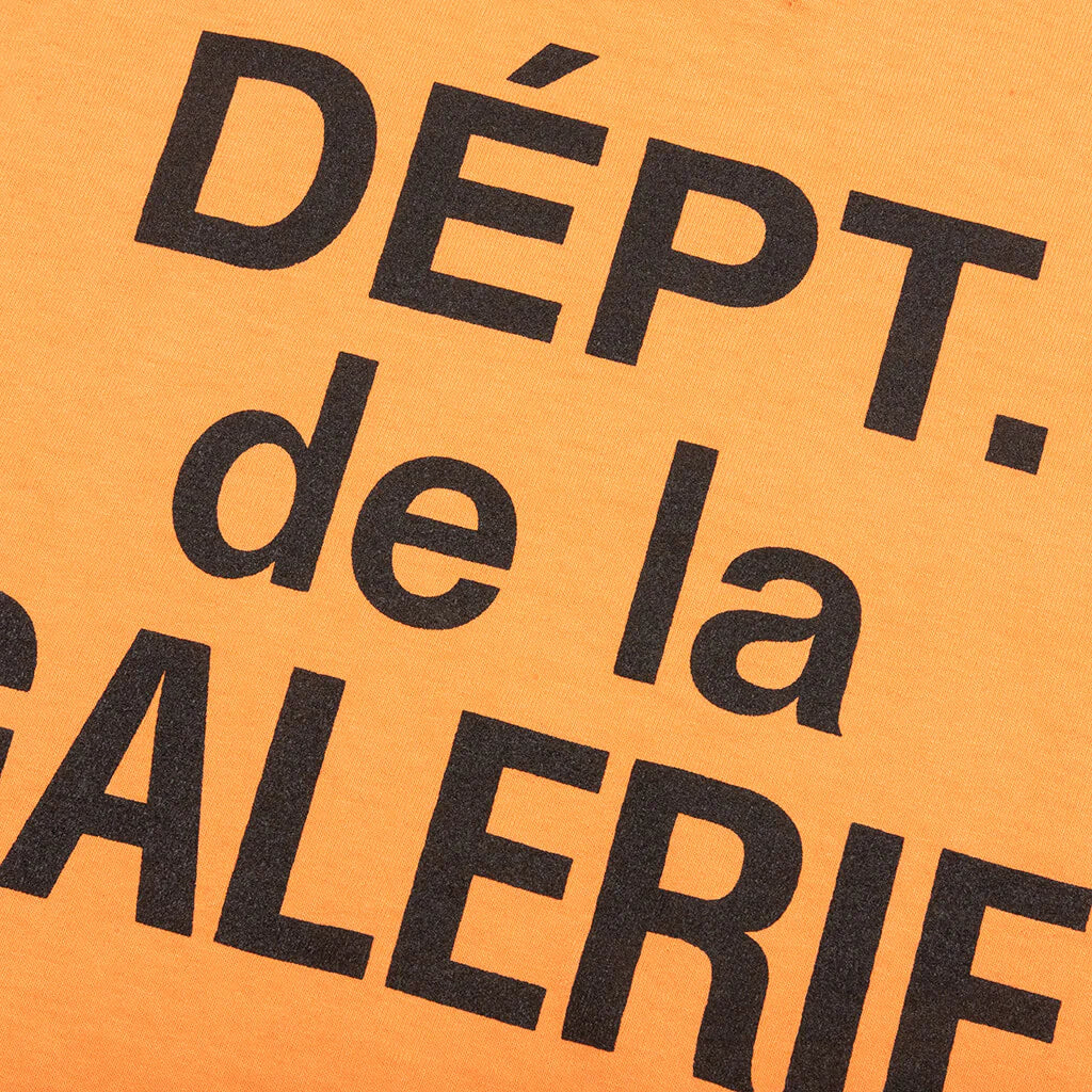French Collector L S Tee Orange