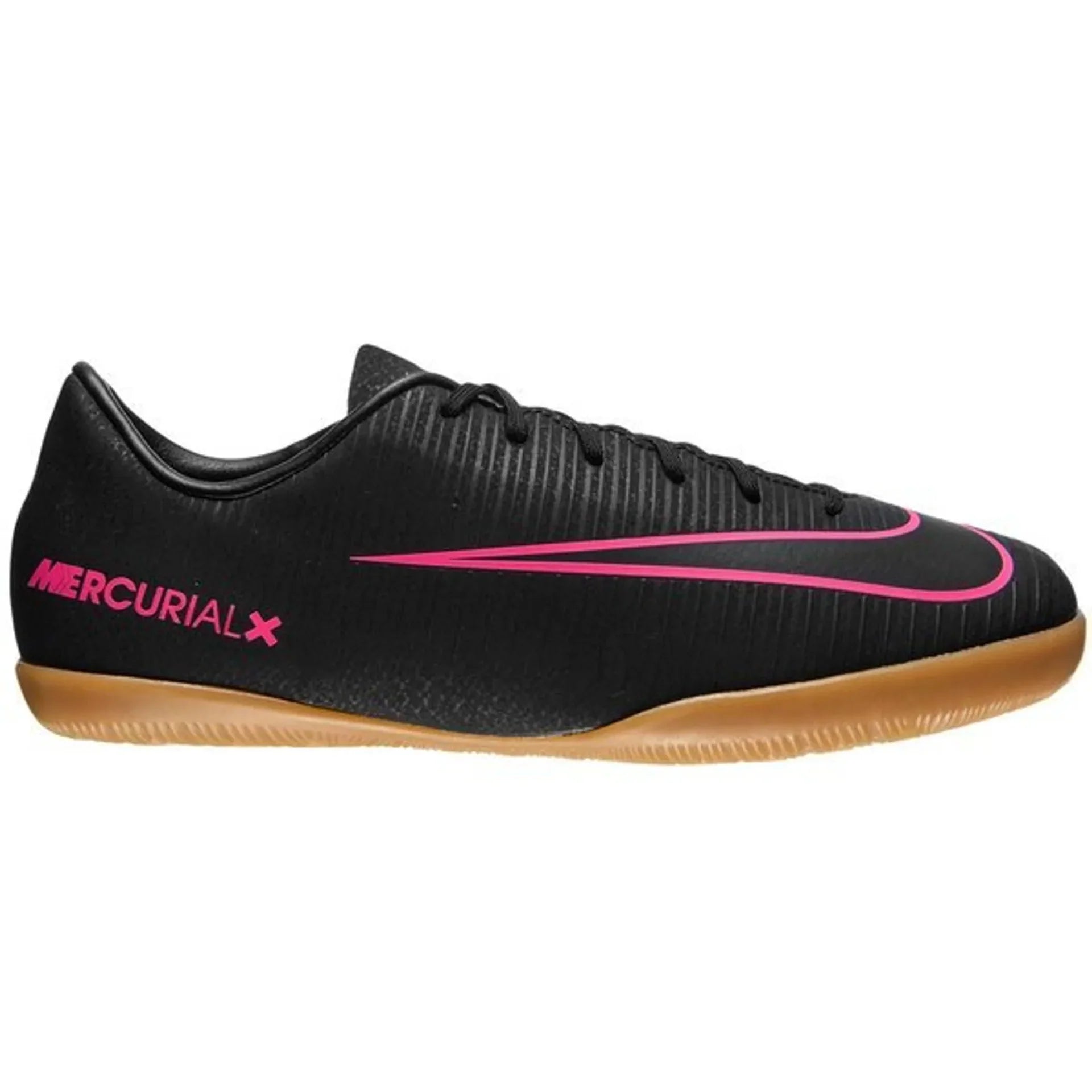Nike Jr MercurialX Vapor XI IC Indoor Soccer Shoes Black Pink Blast