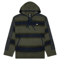 adidas Originals x CLOT by Edison Chen Baja Hoodie Trace Khaki Tech Indigo