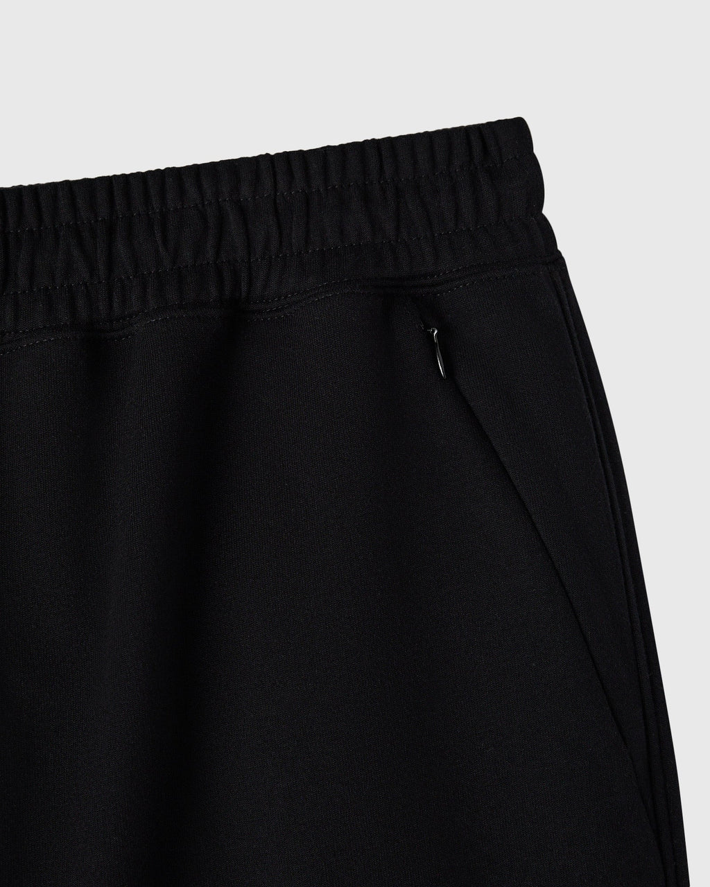 Double Knit Script Sweatpant Black