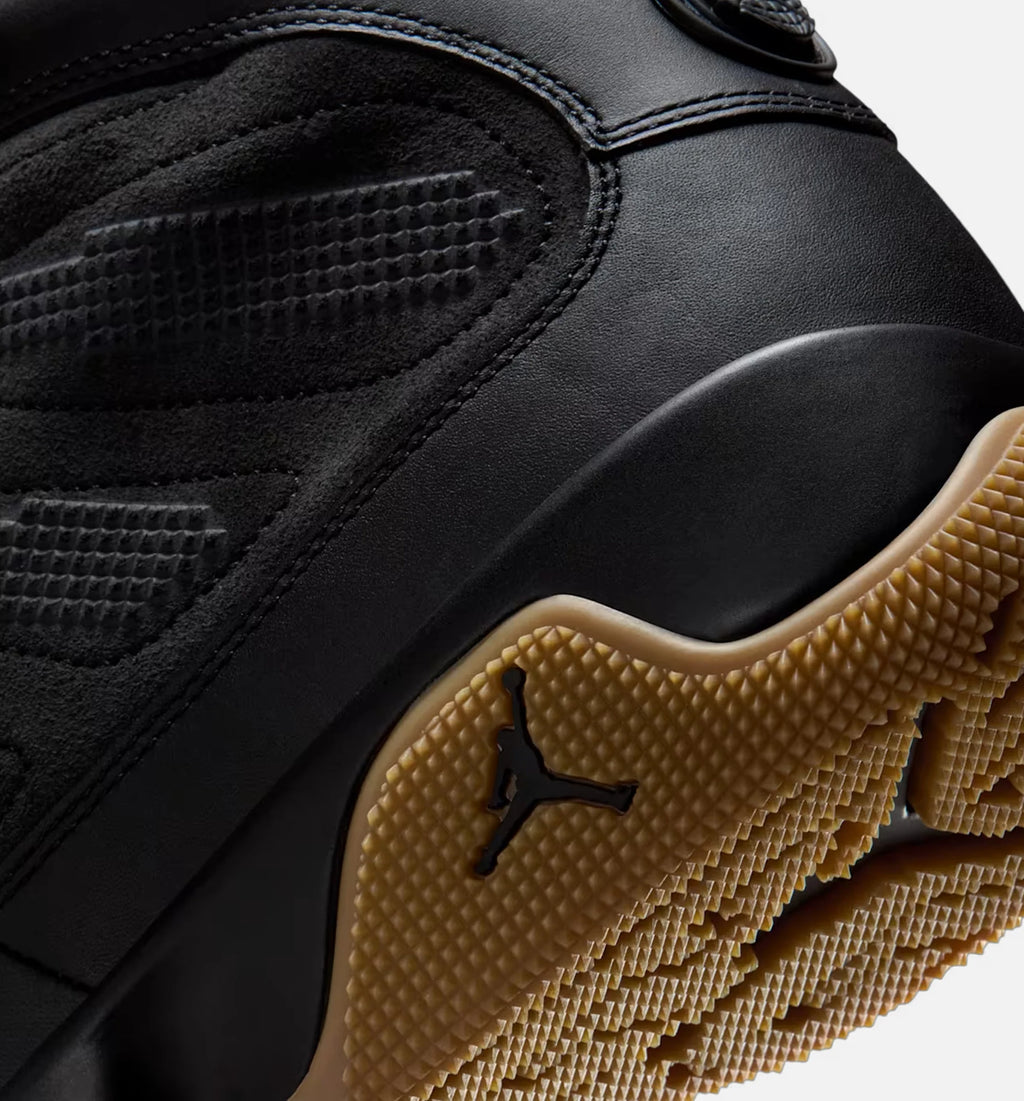 Air Jordan 9 Retro Mens Lifestyle Boot Black Black Gum Light Brown