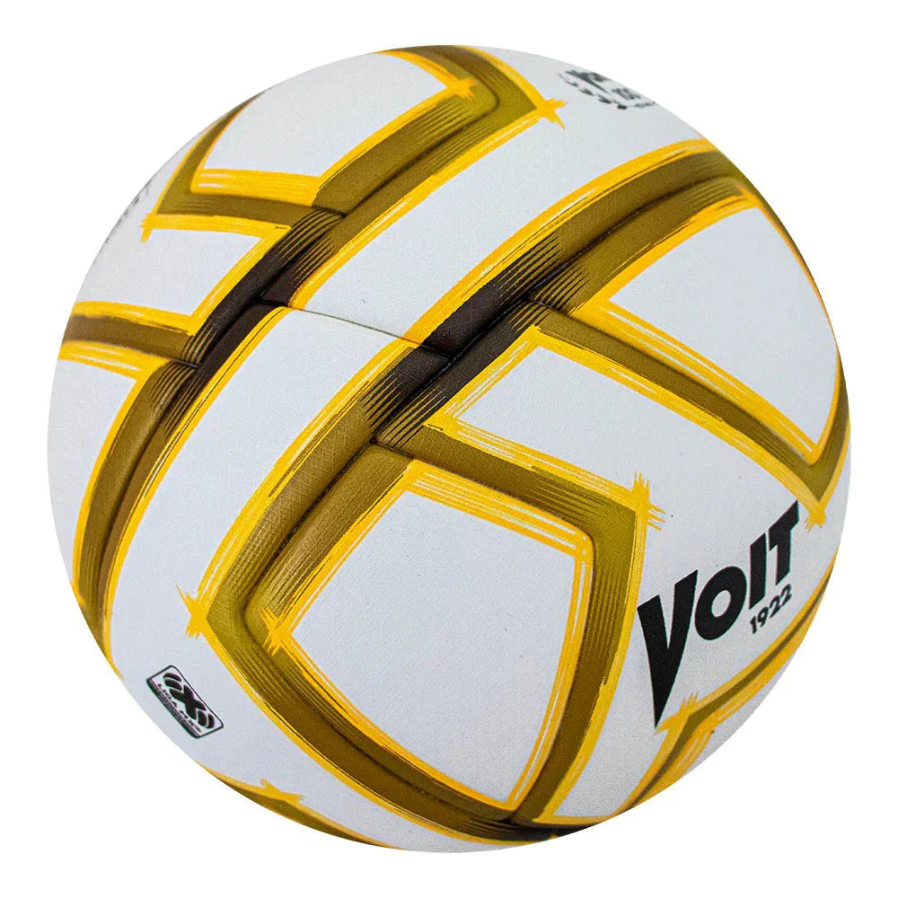 Voit Pro FIFA Liguilla Apertura Liga MX Official Match Soccer Ball 2022 White Gold