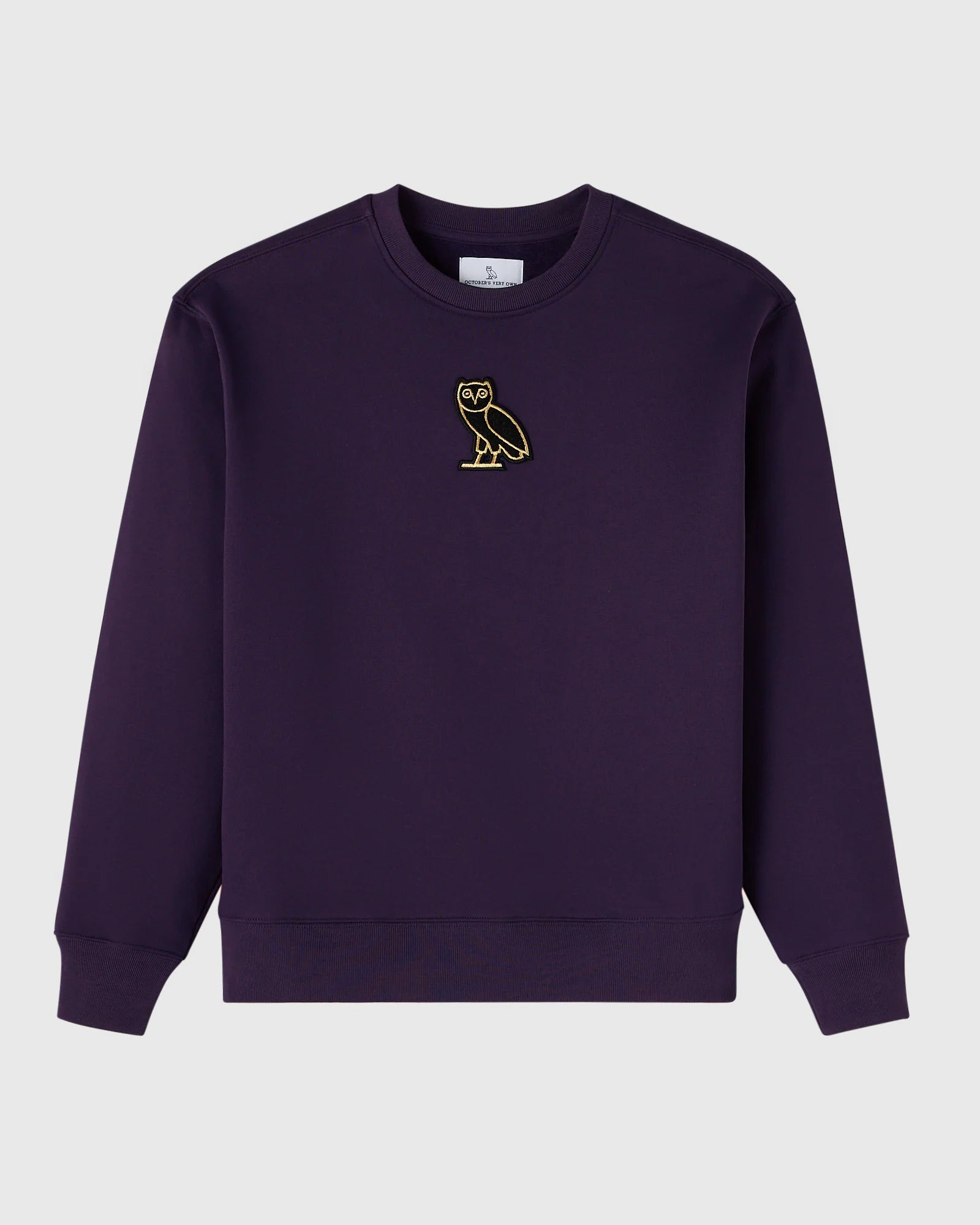 Signature Crewneck Rich Plum