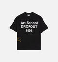 Art School Drop Out Mens Short Sleeve Shirt Black