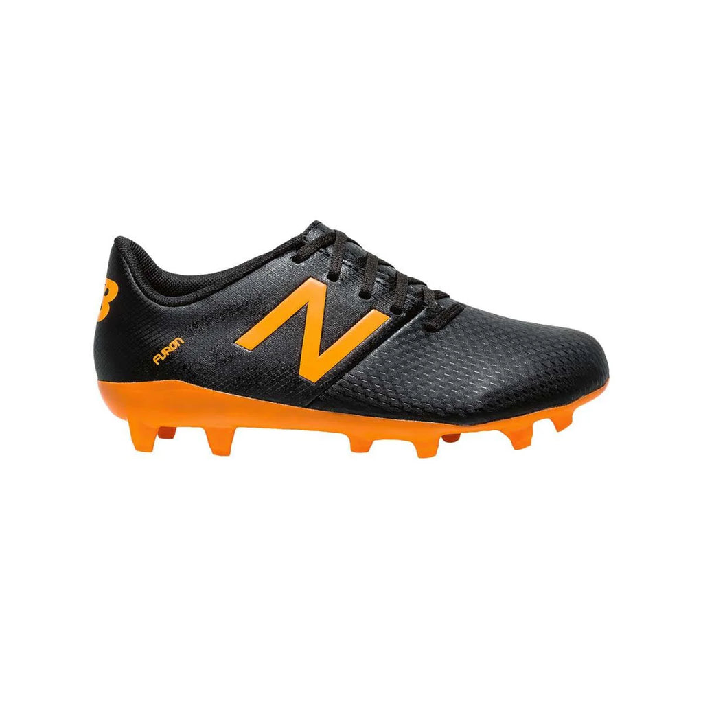 New Balance JR Furon Dispatch FG Firm Ground Soccer Cleats Black Orange