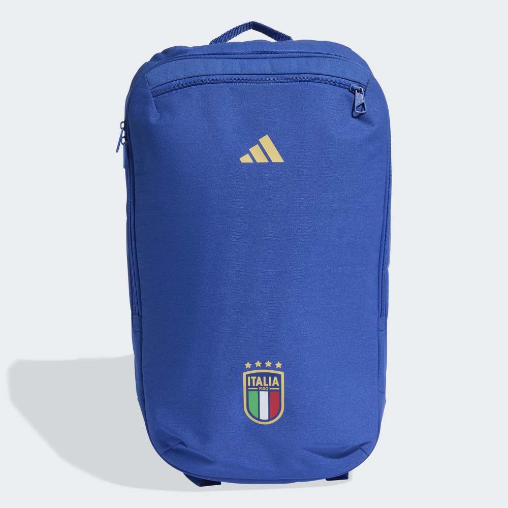 adidas Italy Football Soccer Backpack Blue