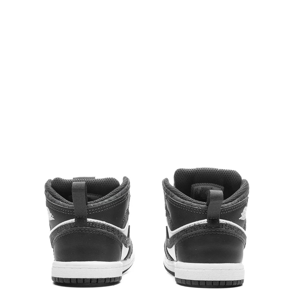 Air Jordan 1 Mid SE TD Off Noir Black White