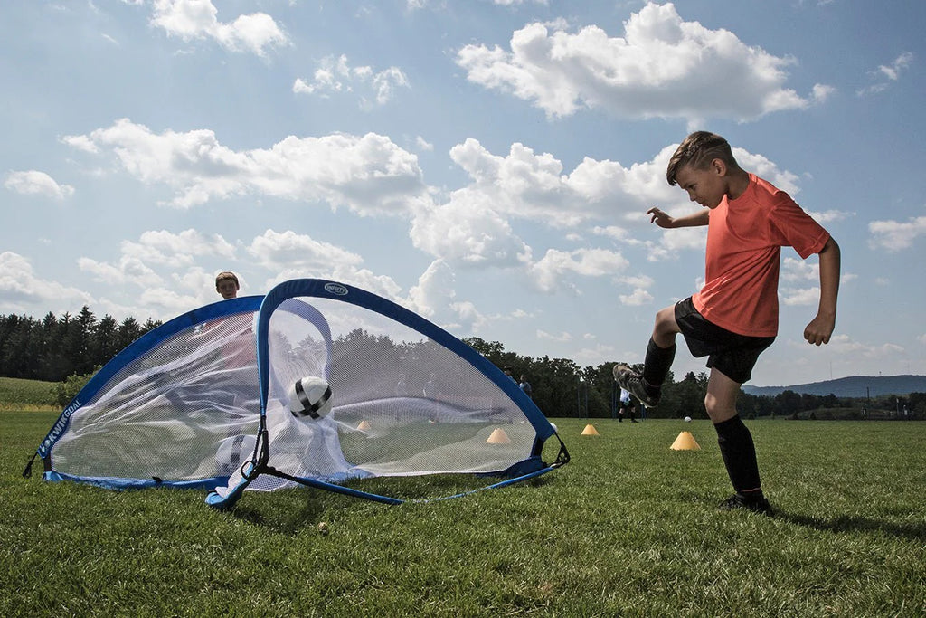 Kwik Goal Infinity Weighted Pop Up Goal EACH Blue