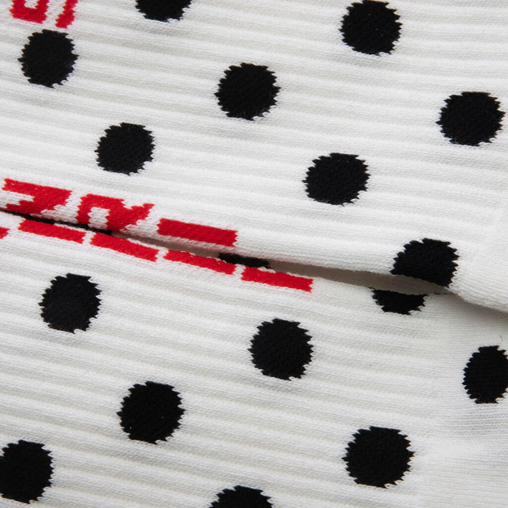Dot Socks White