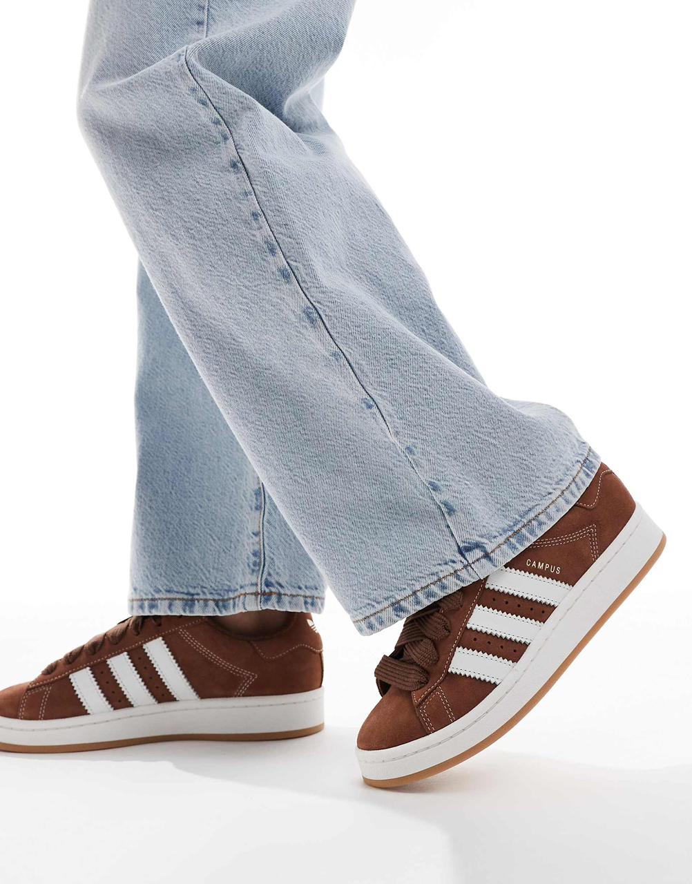 ADIDAS CAMPUS BROWN AND WHITE