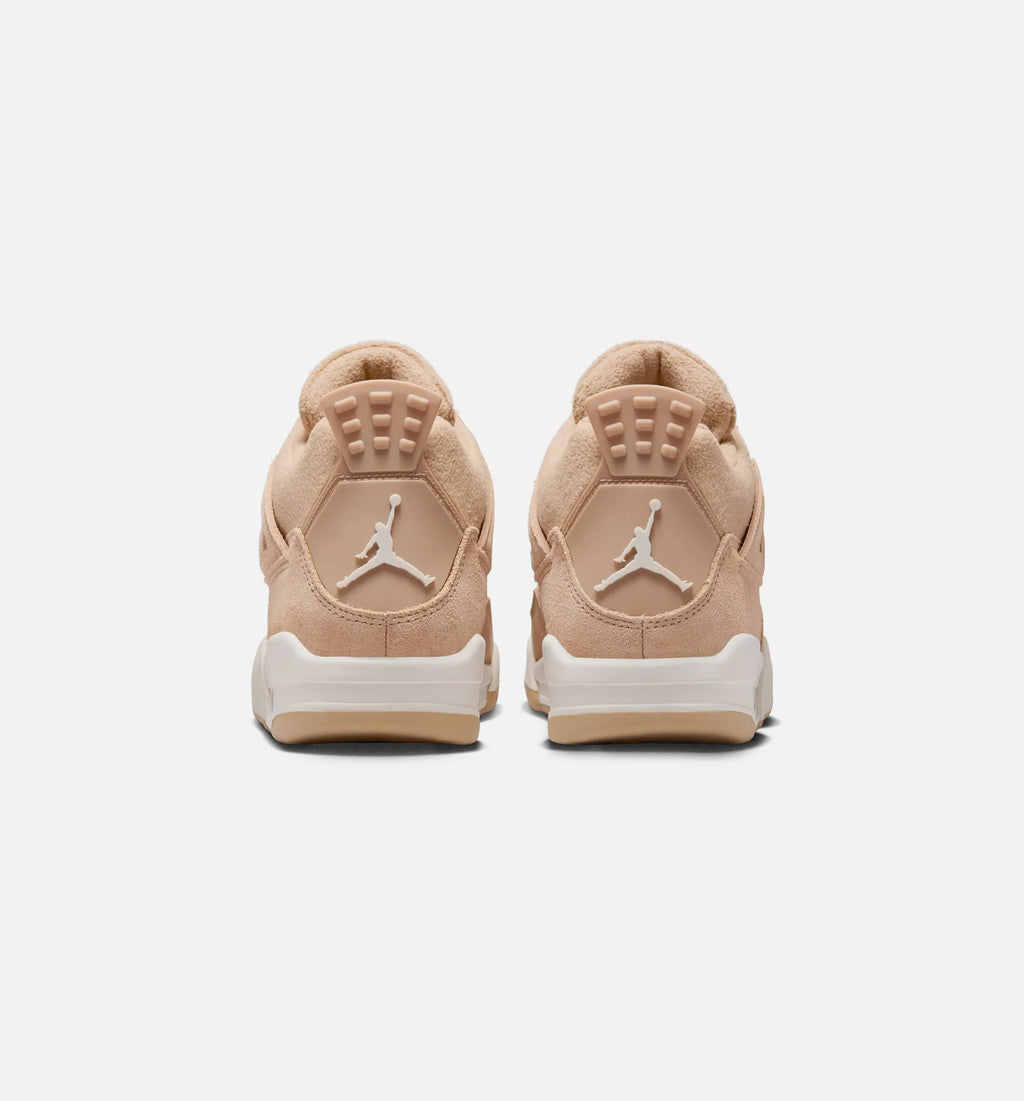Air Jordan 4 Retro Cozy Girl Womens Lifestyle Shoe Hemp Light Orewood Brown