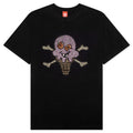 Stones Rhinestones S S Tee Black