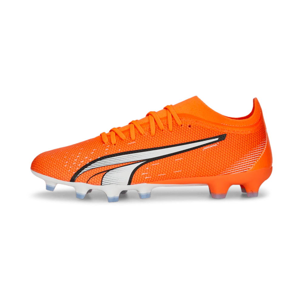 PUMA Ultra Match FG AG Soccer Cleats Orange