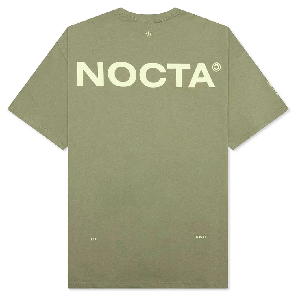 Nike x NOCTA NRG Cs Tee S S Oil Green Light Liquid Lime