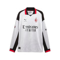 PUMA AC Milan x Slam Jam Limited Edition Long Sleeve Mens Soccer Jersey 26 27 Silver