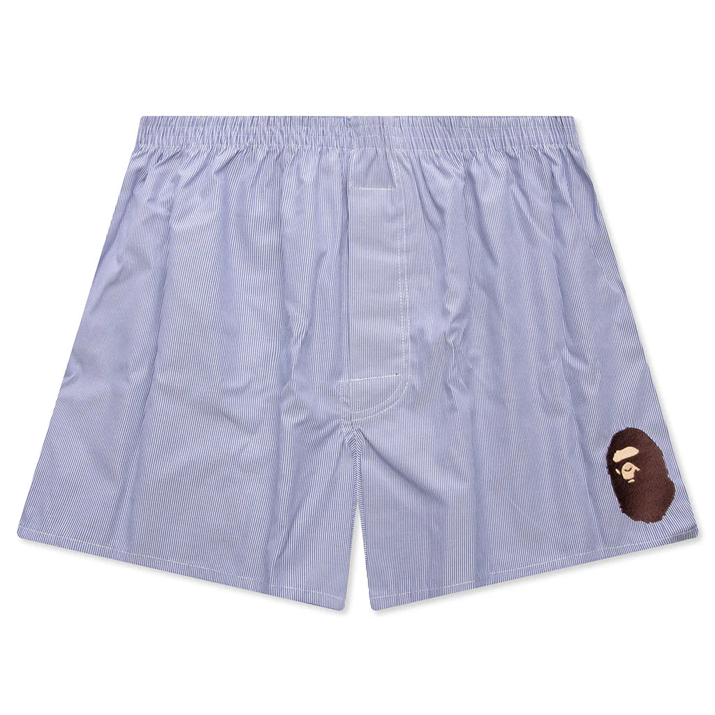 Stripe Boxers Navy