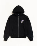 DOT SURF PUFF PRINT ZIP HOODIE