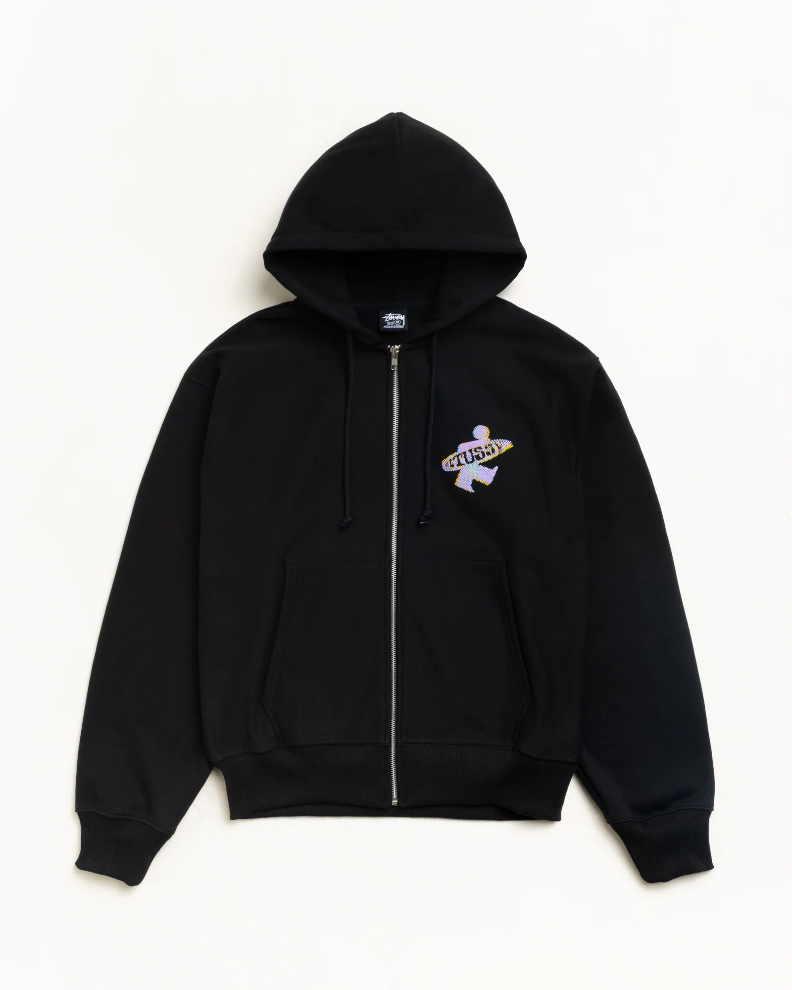 DOT SURF PUFF PRINT ZIP HOODIE