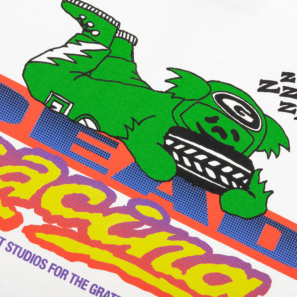 Market x Grateful Dead Racing T Shirt White