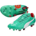 PUMA evoPOWER 1 FG Mens Soccer Cleats Green White