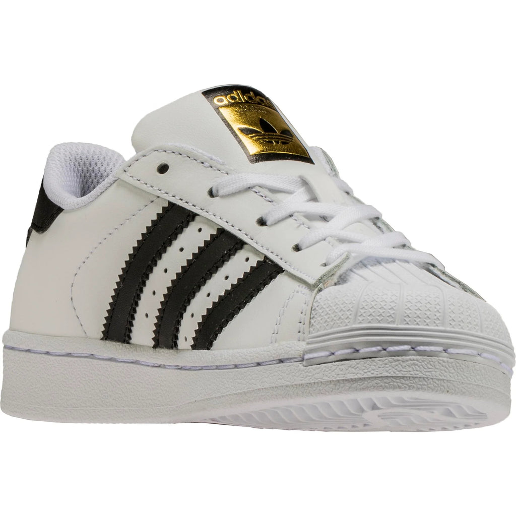 Superstar Preschool Lifestyle Shoe White Black