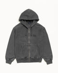 BASIC STÜSSY ZIP HOODIE PIGMENT DYED