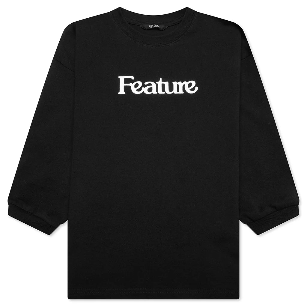 Kids Academy L S T Shirt Black