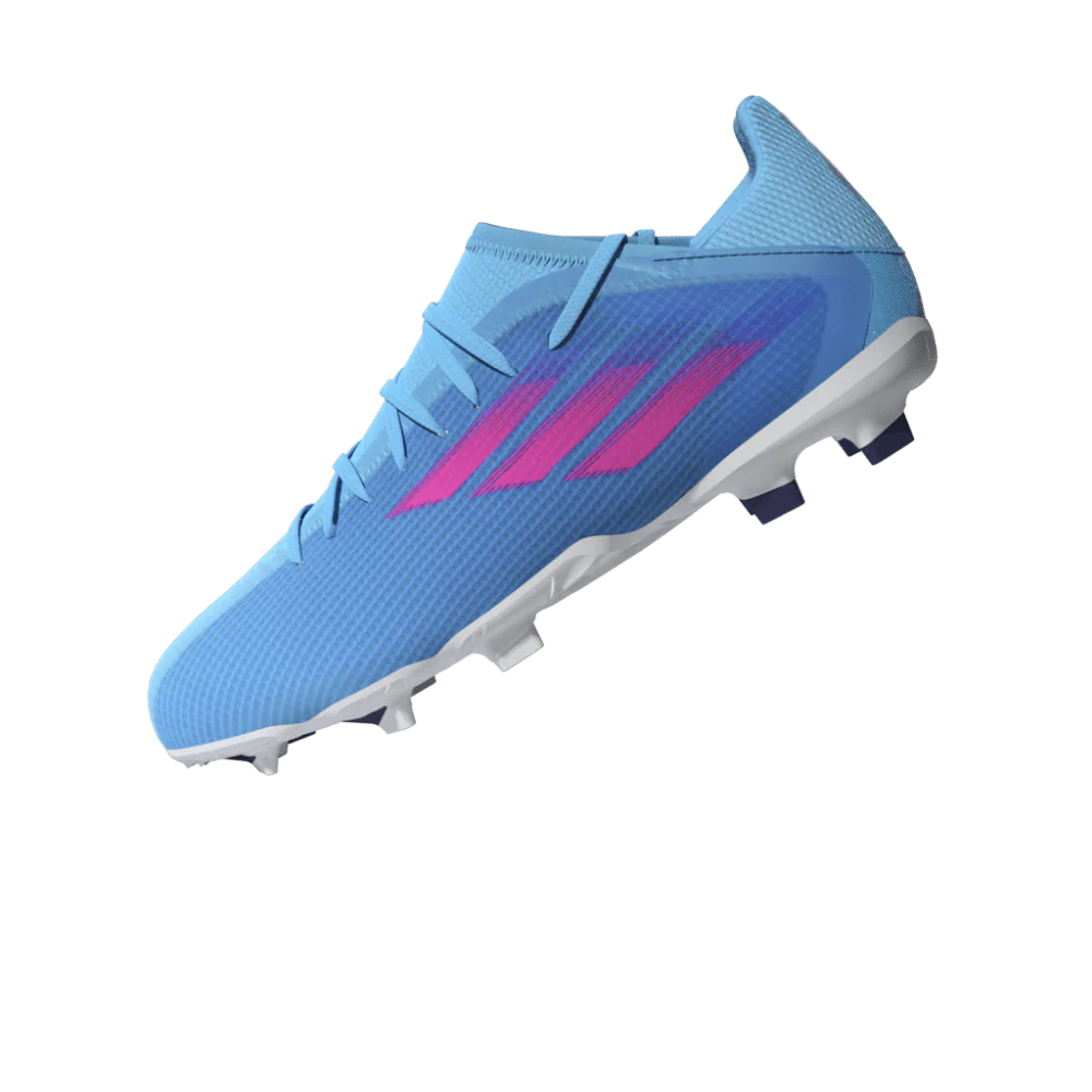 adidas Kids X Speedflow 3 FG J Firm Ground Boots Sky Rush Pink