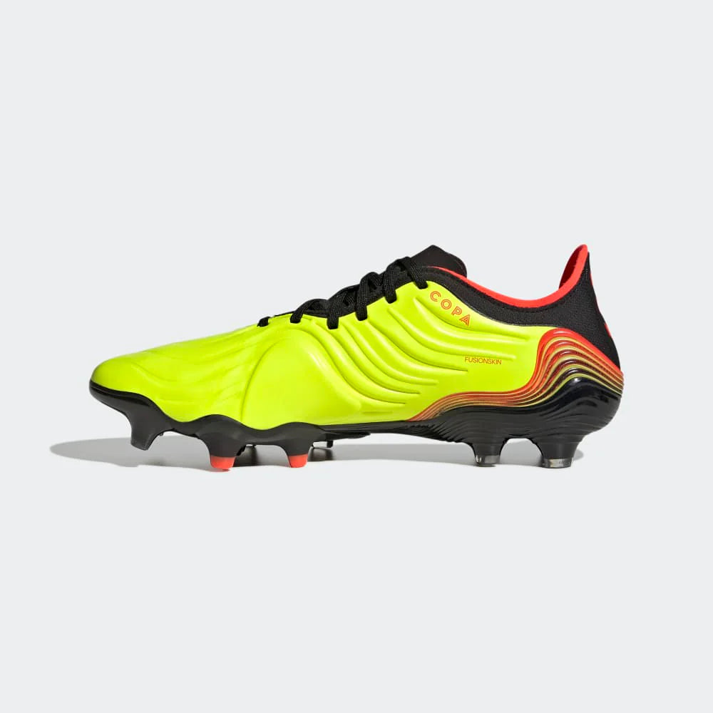 adidas Copa Sense 1 FG Firm Ground Soccer Cleats Yellow Red Black
