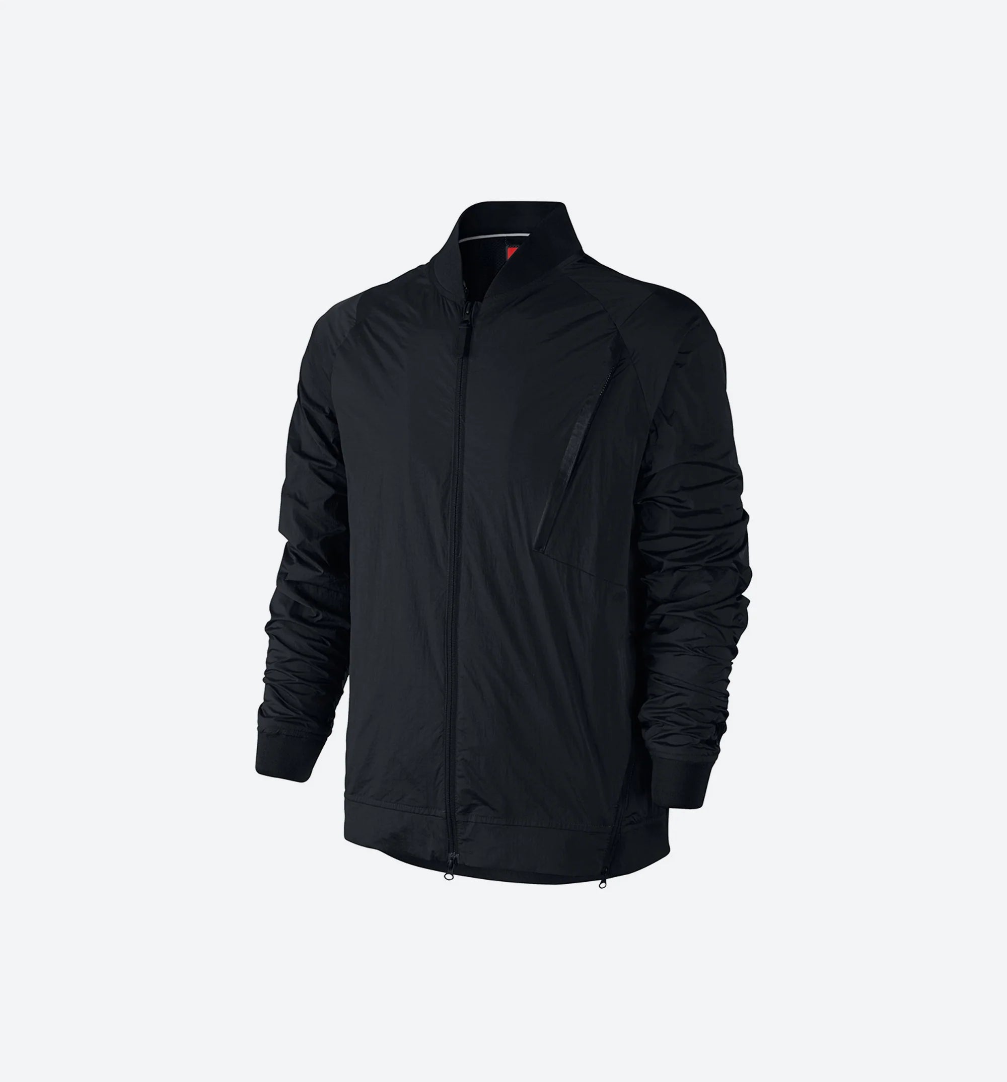 Sportswear Tech Hypermesh Varsity Mens Jacket Black