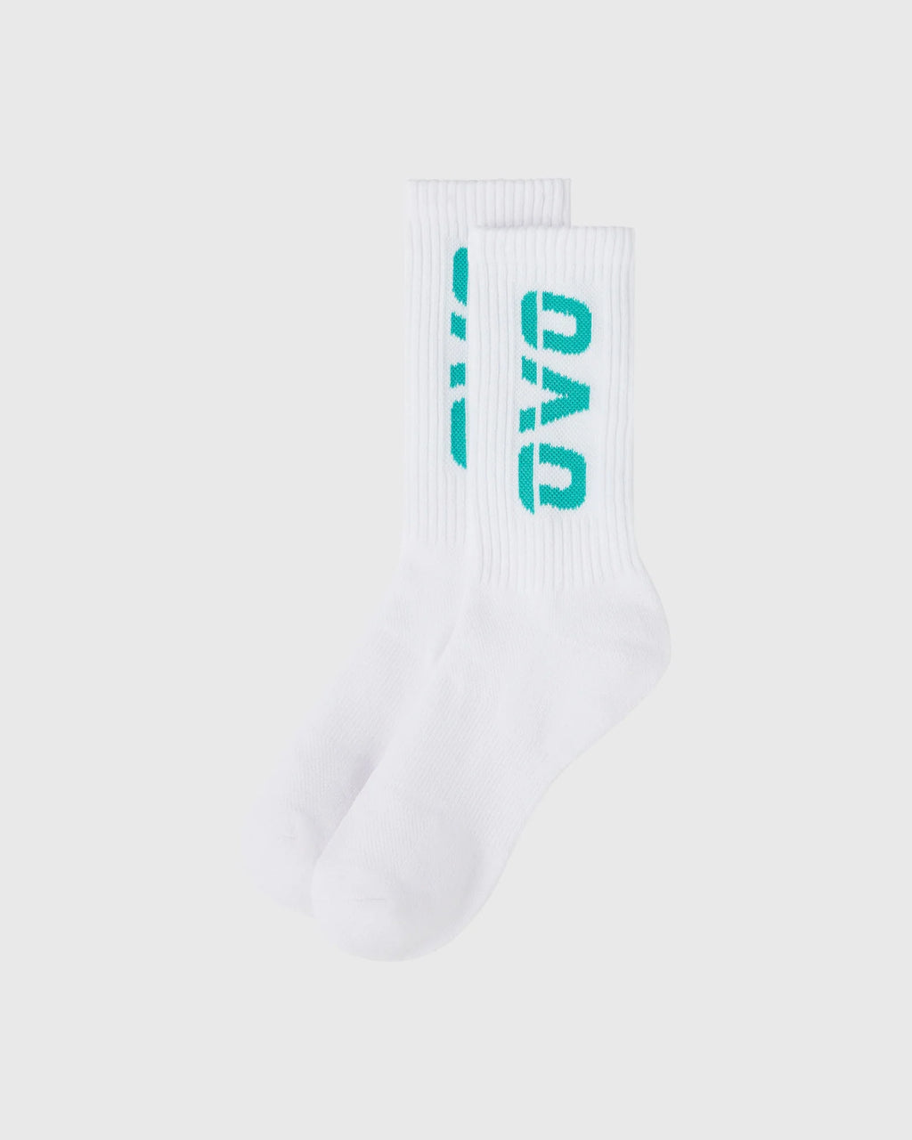RUNNER SOCKS WHITE TEAL