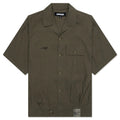 Belted Officer S S Shirt Olive Drab