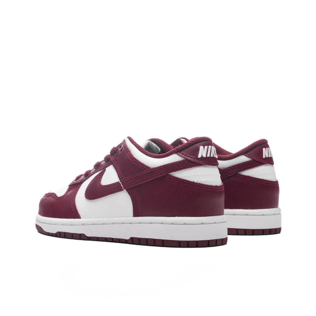 Dunk Low PS White Redwood Gym Red