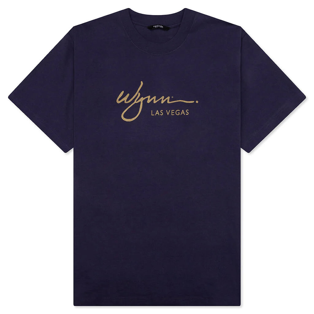 Feature x Wynn Plaza Tee Astral Aura Blue