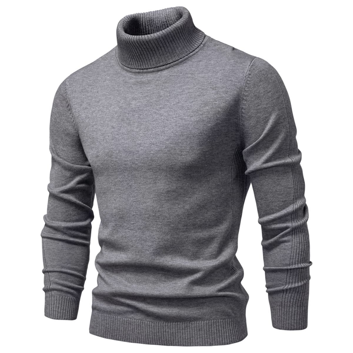 Mens Turtleneck Pullover Sweater
