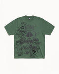 SKULLS TEE PIGMENT DYED