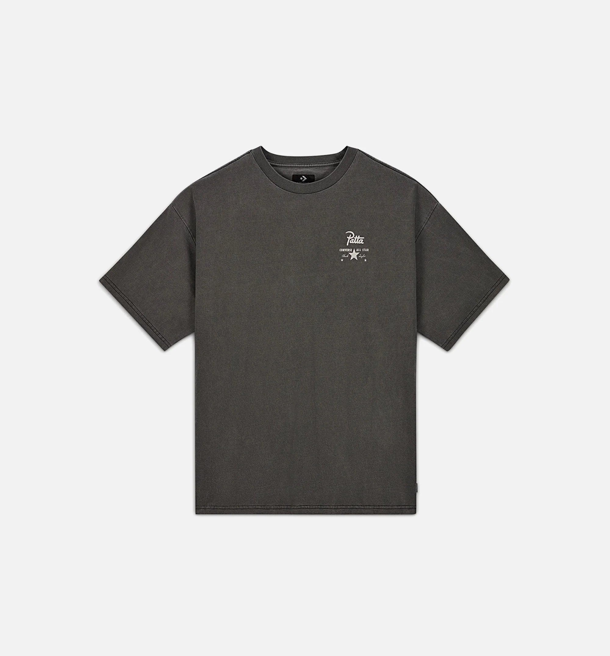 Patta Four Leaf Clover Mens Short Sleeve Shirt Grey