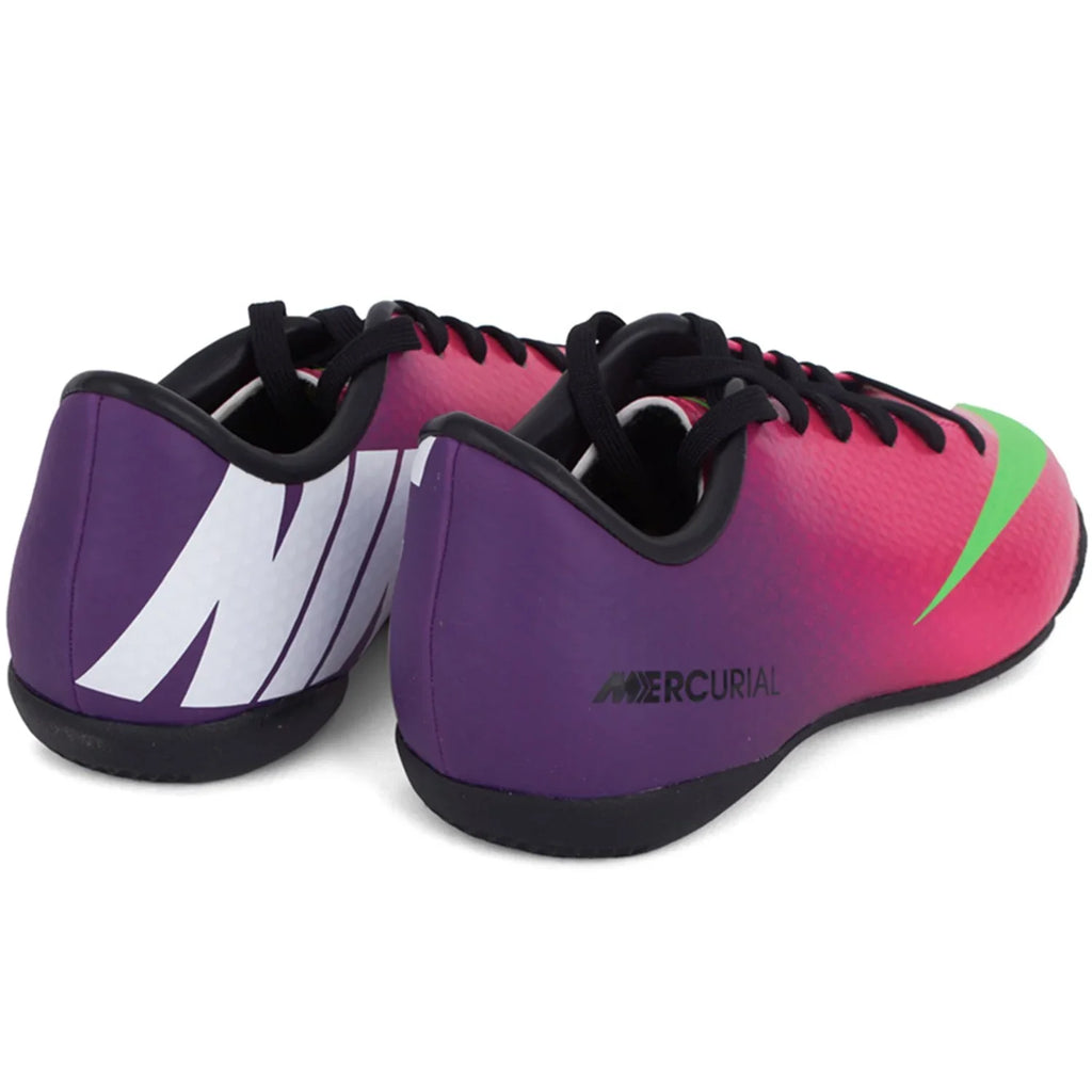 Nike Mercurial Victory IV IC Youth Indoor Soccer Shoes Fireberry Green