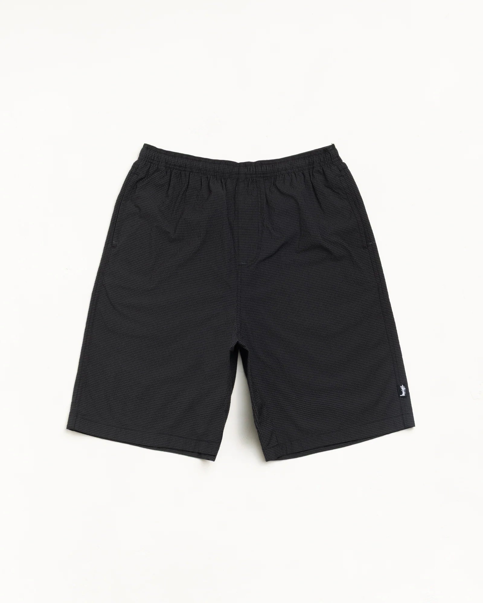 BAGGY SEERSUCKER BEACH SHORT