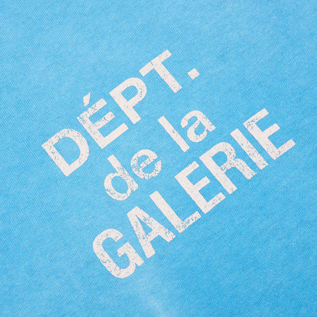 French L S Tee Cyan