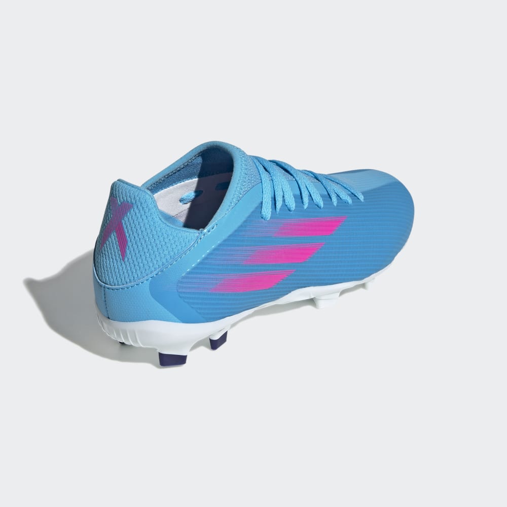 adidas Kids X Speedflow 3 FG J Firm Ground Boots Sky Rush Pink