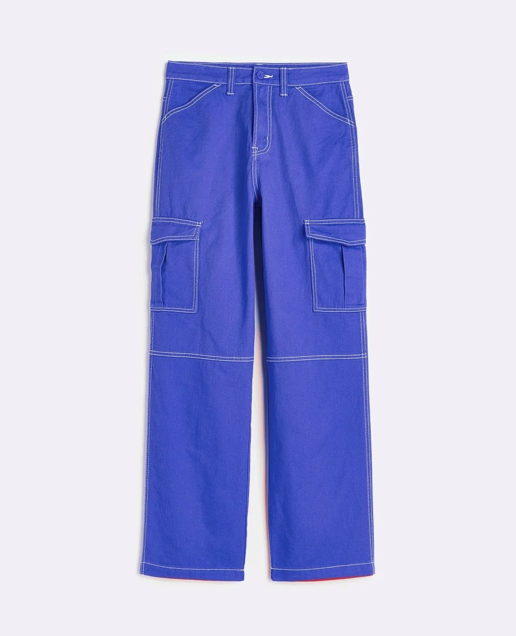 Solid Cargo Pant