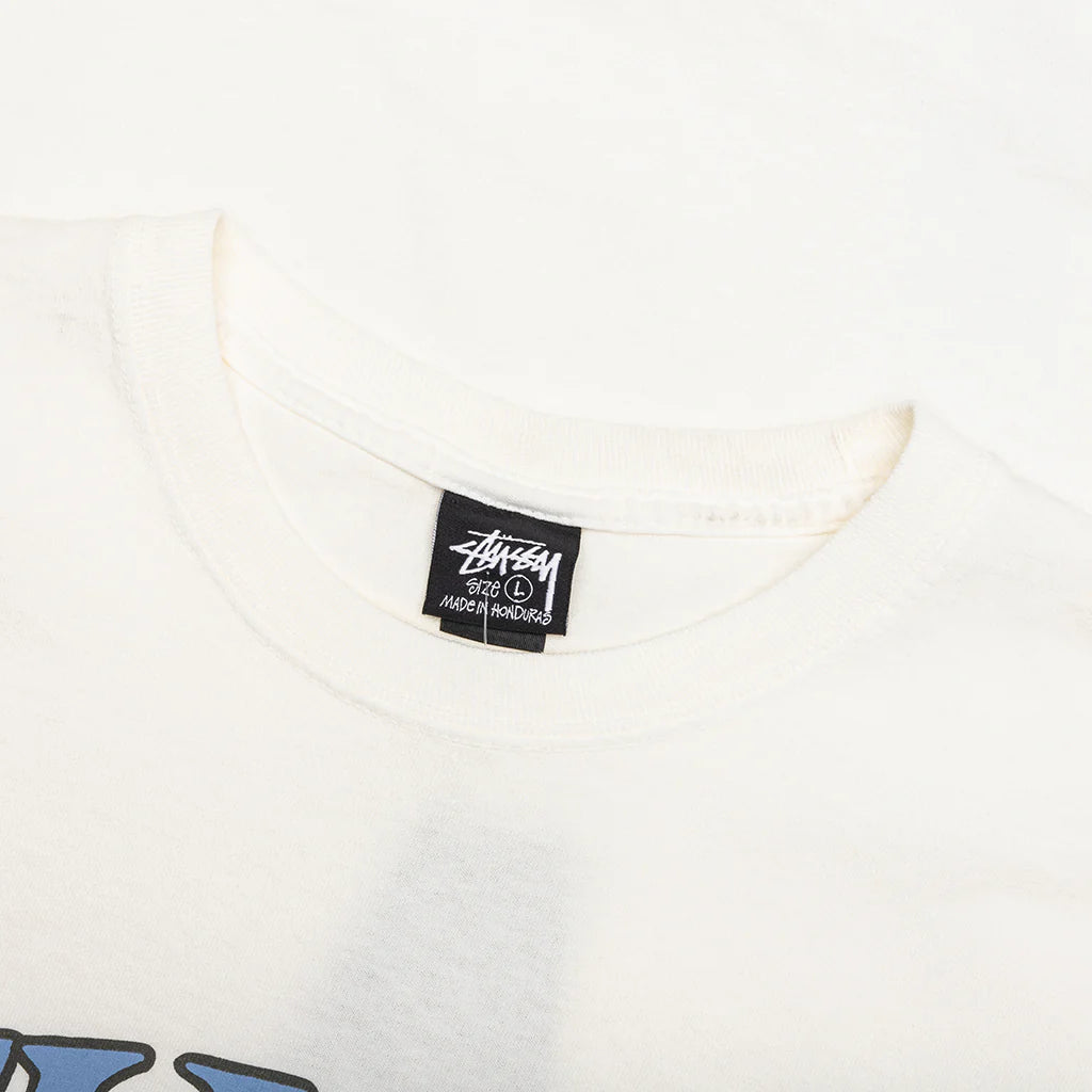 Arched Pigmented Dyed Tee Natural