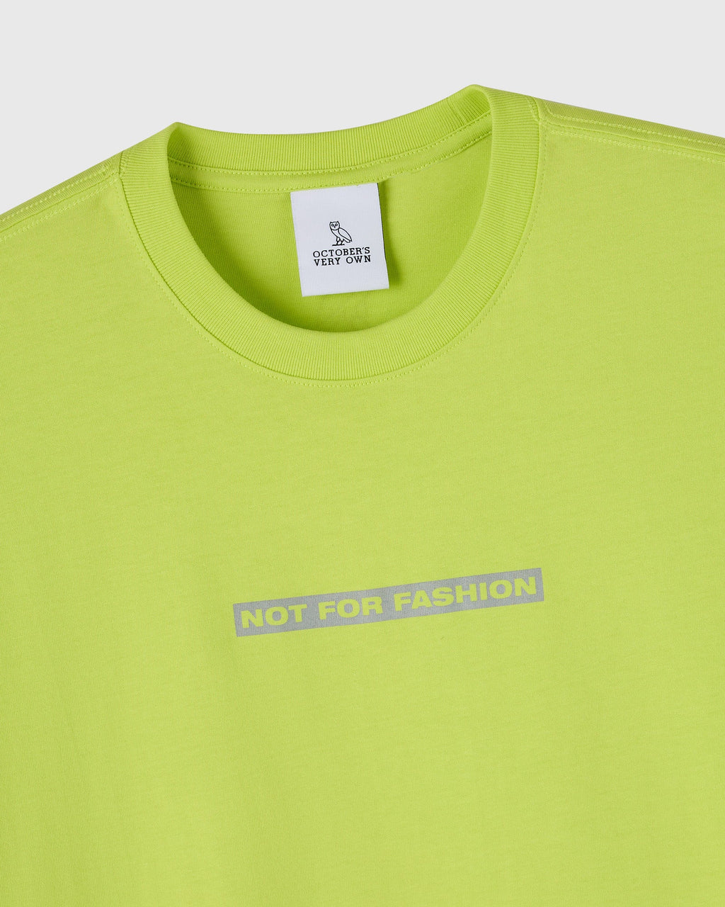 Not For Fashion Tee Lime