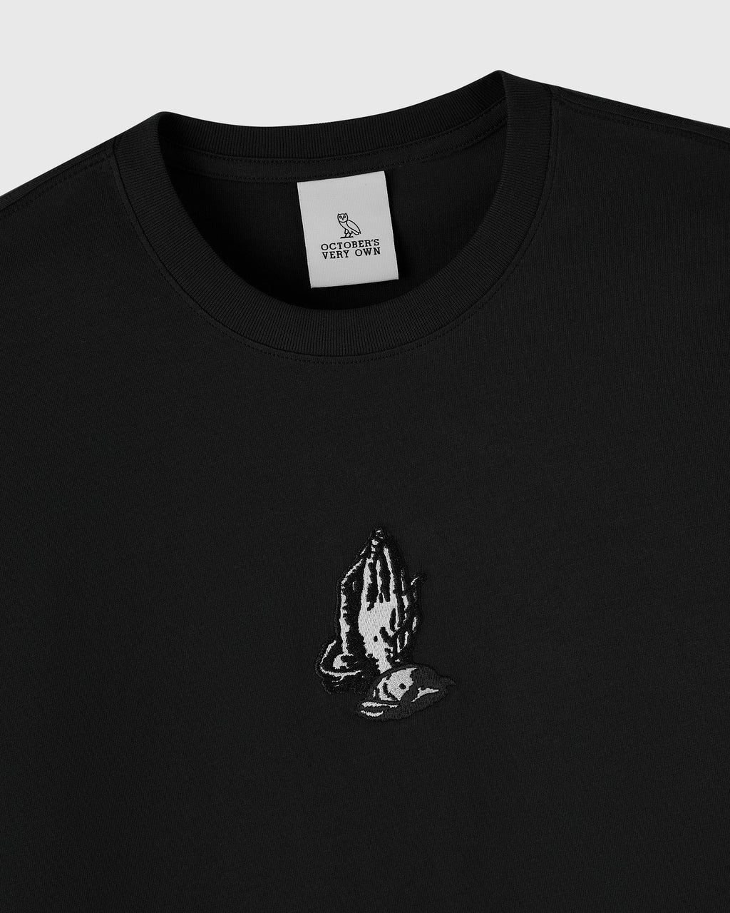 6 Gold Long Sleeve Tee Black